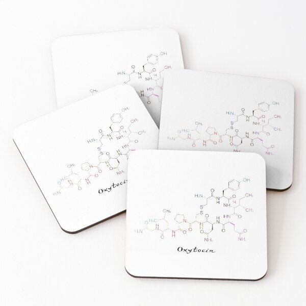 Item preview, Oxytocin Watercolour Quote Art Design Inspirationa designed and sold by vividpixelusa.