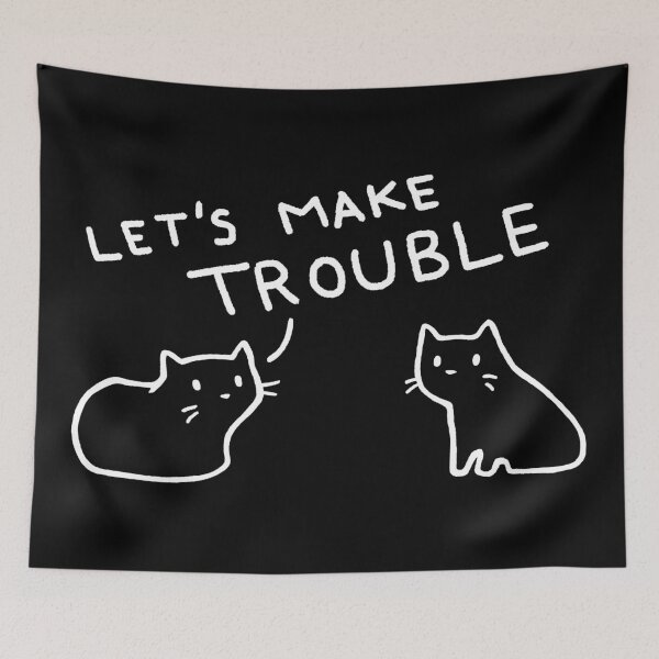 Item preview, Fox Shiver - Let's make trouble designed and sold by Fox Shiver.