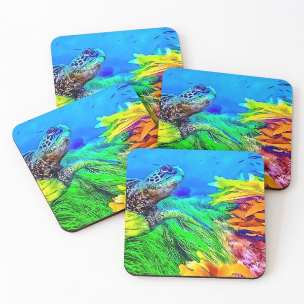 Item preview, “Sea Turtle Adventures - Coral Reef Swim” designed and sold by Creatively Colette’s .