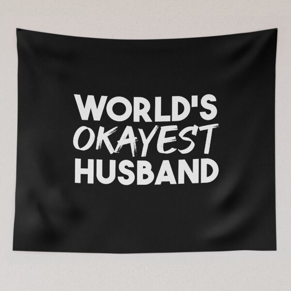 Item preview, World's Okayest Husband designed and sold by jacks-tees.