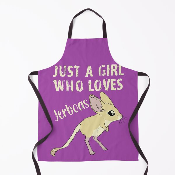 Item preview, Just a Girl Who Loves Jerboas - Yellow text designed and sold by DesignsBySaxton.