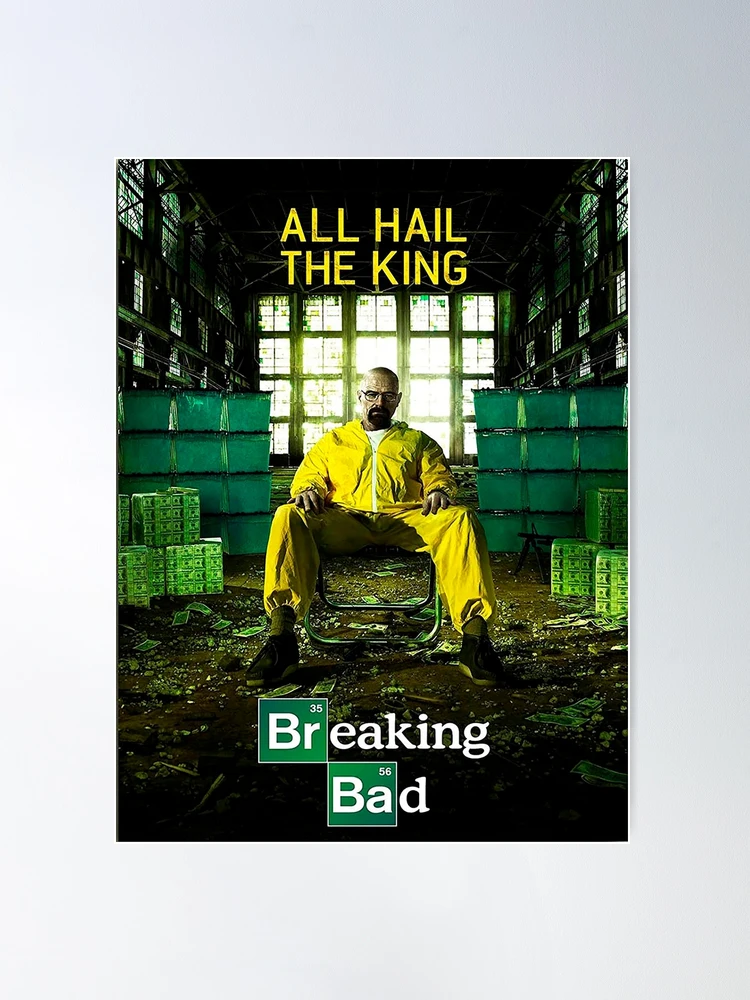ALL HAIL THE KING ポスター　ブレイキングバット　ハイゼンベルク fposter,large,wall_texture,
