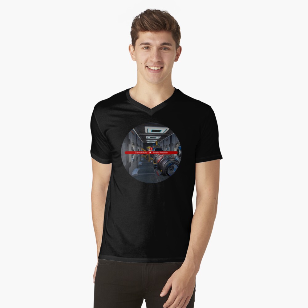 Item preview, V-Neck T-Shirt designed and sold by jabwai.