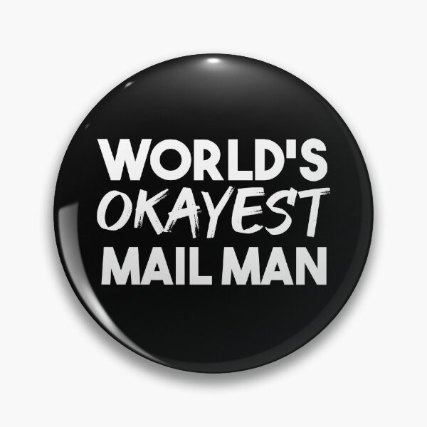 Item preview, World's Okayest Mail Man designed and sold by jacks-tees.