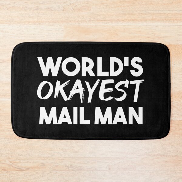 Item preview, World's Okayest Mail Man designed and sold by jacks-tees.