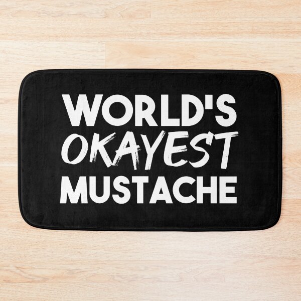 Item preview, World's Okayest Mustache designed and sold by jacks-tees.