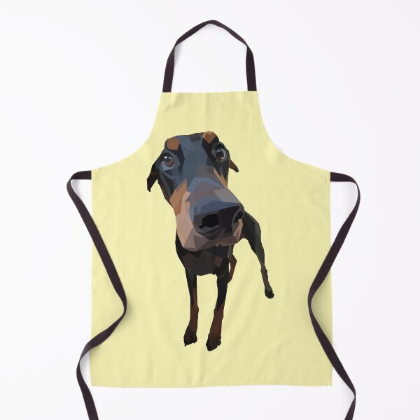 Artikelvorschau, Dieter der Dobermann Nahaufnahme entworfen und verkauft von Peechowspets.