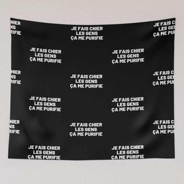 Item preview, Je fais chier les gens, ça me purifie designed and sold by Cultissime.