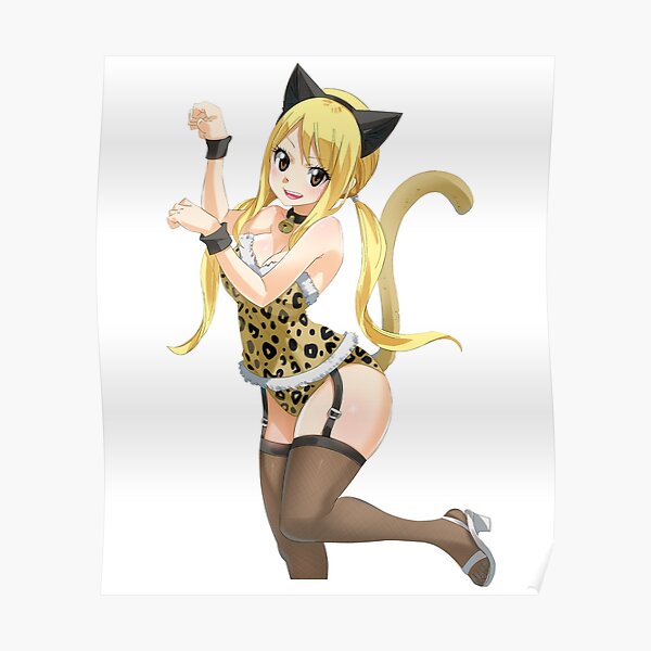 Poster Lucy Heartfilia Redbubble