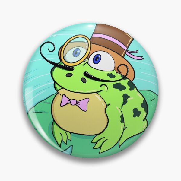 Item preview, Dapper frog designed and sold by BennyHoDesigns.