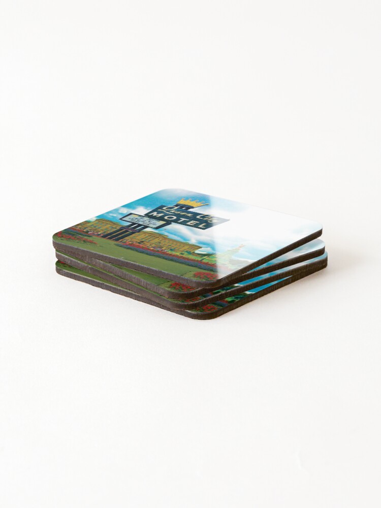 Alternate view of Queen City Palace Motel Coasters (Set of 4)