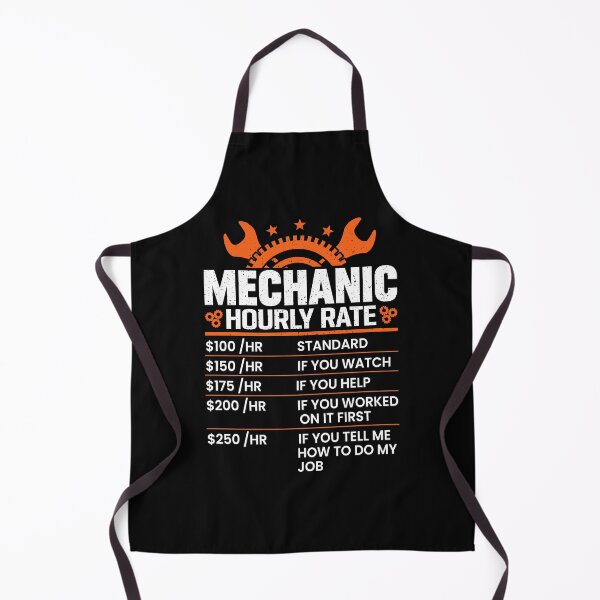 Item preview, Funny Mechanic Hourly Rate Gift Shirt Labor Rates designed and sold by Best Designer.