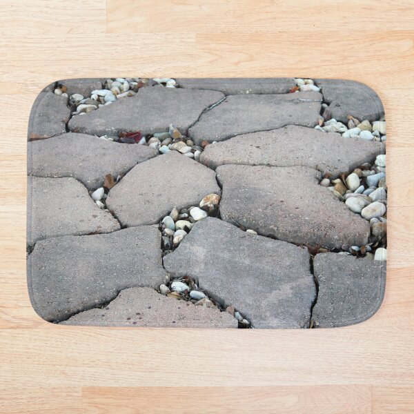 Item preview, Rockscape of grey slabs and rocks designed and sold by Rennie Palmer.