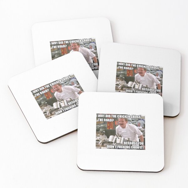 Item preview, Gordon Ramsay why did the chicken cross the road funny designed and sold by TheBritishShop.