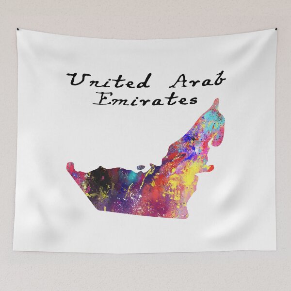 Item preview, United Arab Emirates Quote Art Design Inspirationa designed and sold by vividpixelusa.