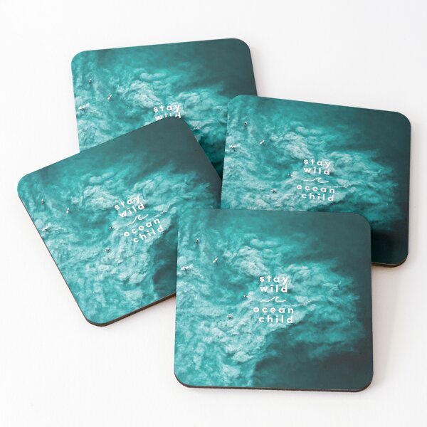 Item preview, Stay Wild, Ocean Child | Surf print designed and sold by wakeupstoked.