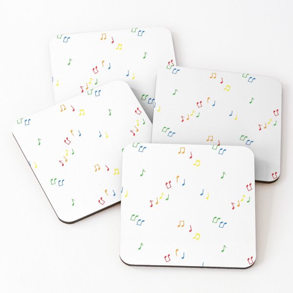 Item preview, Rainbow Musical Note (White Background) designed and sold by Jelly Bear.