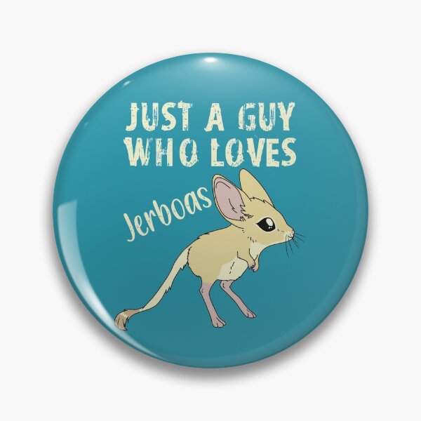 Item preview, Just a Guy Who Loves Jerboas - Yellow text designed and sold by DesignsBySaxton.