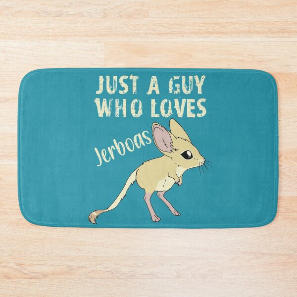 Item preview, Just a Guy Who Loves Jerboas - Yellow text designed and sold by DesignsBySaxton.