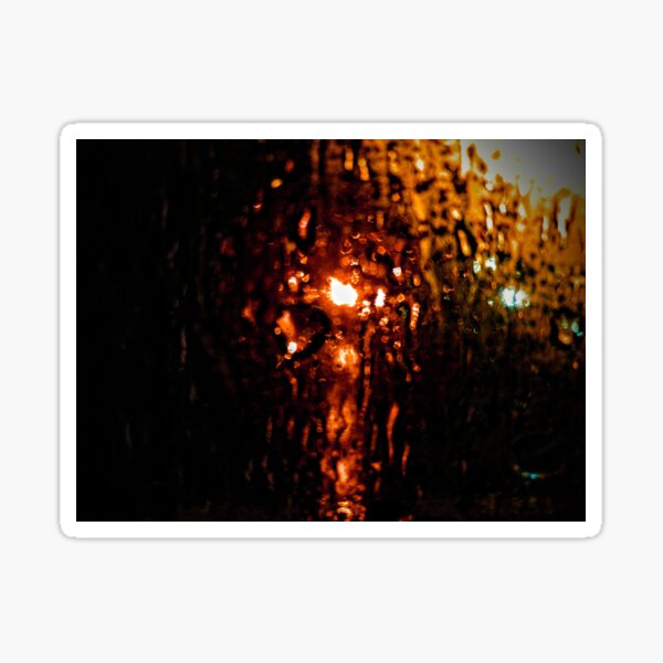 lava color blur Sticker