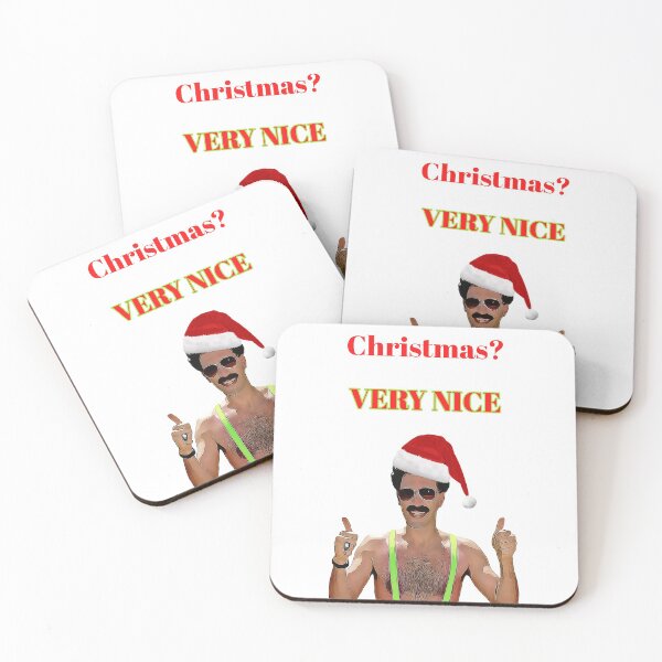 Item preview, Borat Christmas Cards and Gifts, Borat VERY NICE designed and sold by avit1.