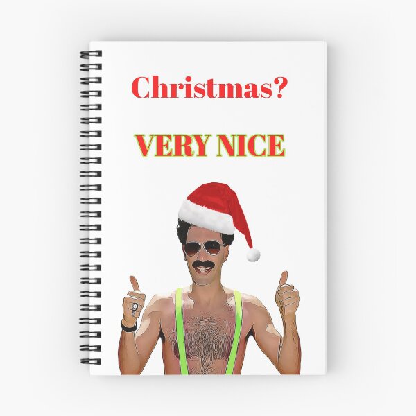 Item preview, Borat Christmas Cards and Gifts, Borat VERY NICE designed and sold by avit1.