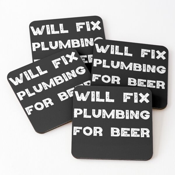 Item preview, Will Fix Plumbing for beer designed and sold by Worranarin.