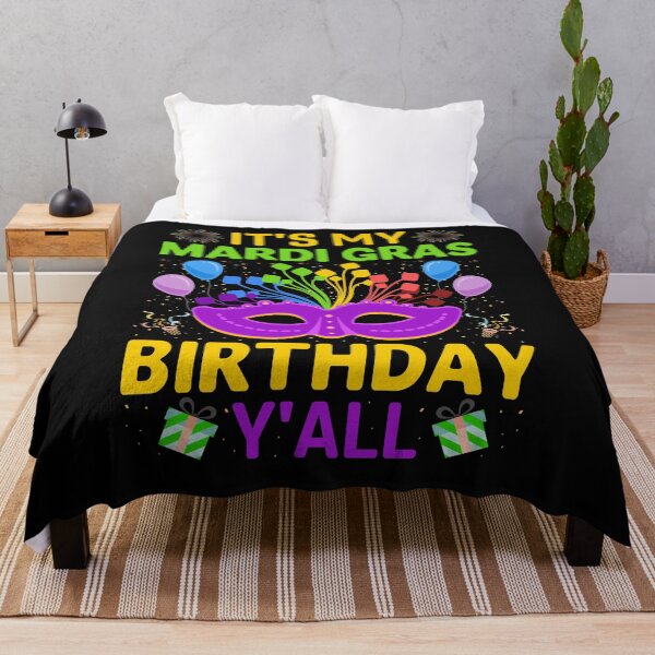 Item preview, Its My Mardi Gras Birthday Yall designed and sold by Best Designer.