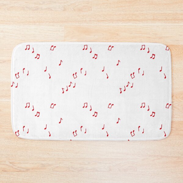 Item preview, Red Musical Note (White Background) designed and sold by Jelly Bear.