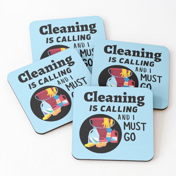 Item preview, Cleaning is Calling Housekeeping Cleaning Crew Fun designed and sold by SavvyCleaner.