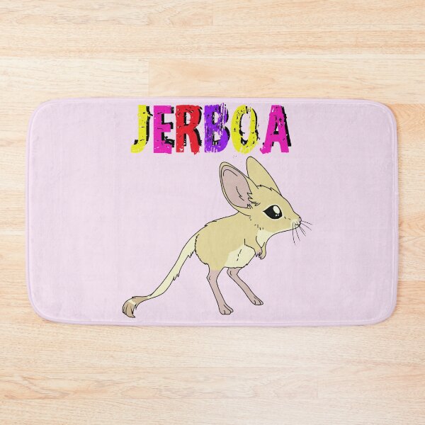 Item preview, J is for Jerboa - Rainbow cute fluffy animal designed and sold by DesignsBySaxton.