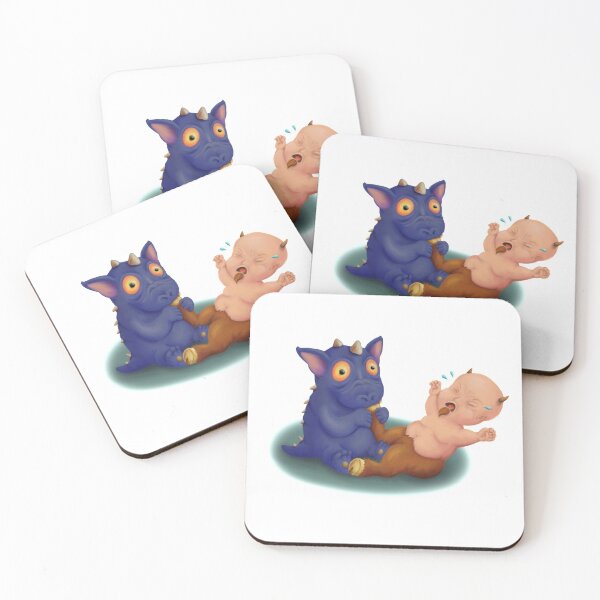 Item preview, Chupacabra and Satyr baby designed and sold by BennyHoDesigns.