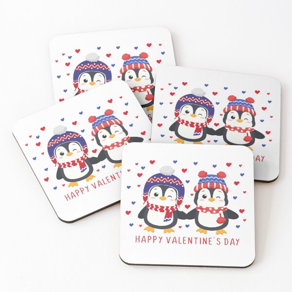 Item preview, Happy Valentines Day - Penguin designed and sold by Meliafroggy.