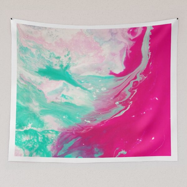 Item preview, Pink And Green Classic Marble Pattern designed and sold by KM KAMRON.