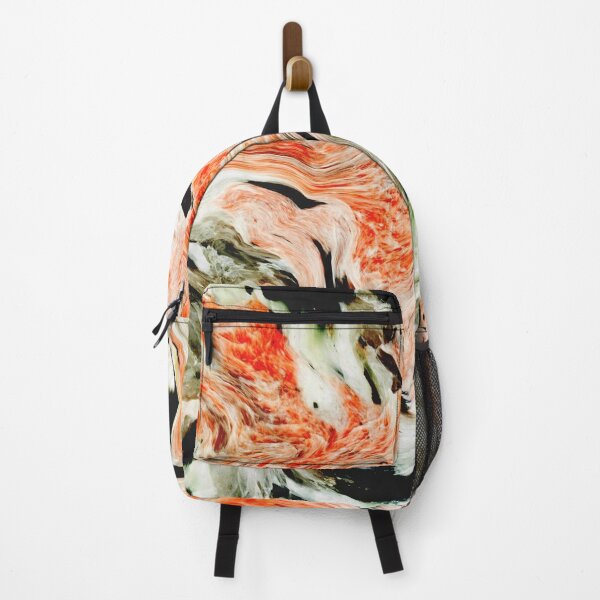Item preview, Orange Classic Marble Pattern designed and sold by KM KAMRON.