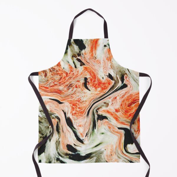 Item preview,  Orange Classic Marble Pattern designed and sold by KM KAMRON.