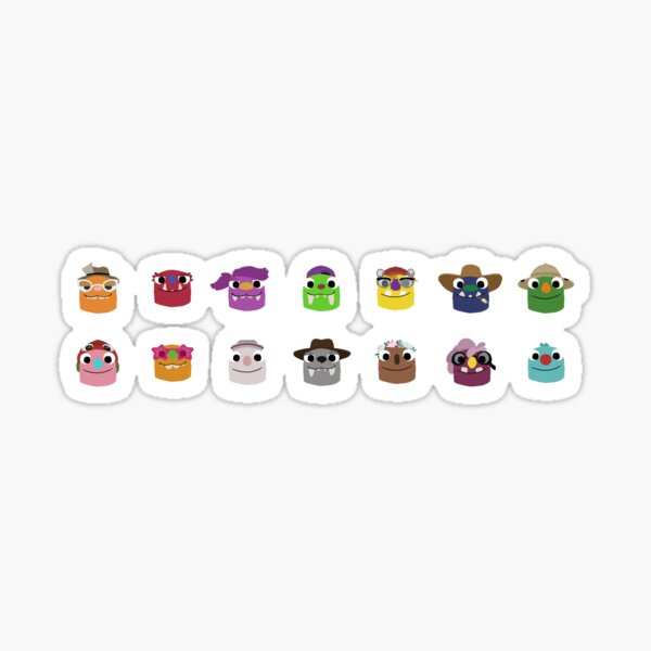 Item preview, Bugsnax - All grumpuses  designed and sold by SharkiDoodles.