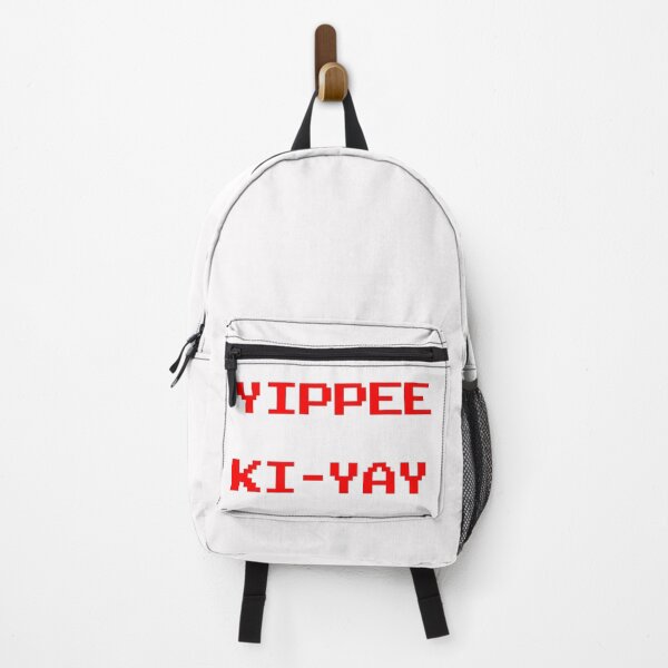 Item preview, Yippee ki yay - funny retro vintage arcade style red/white typography designed and sold by Deegital18.