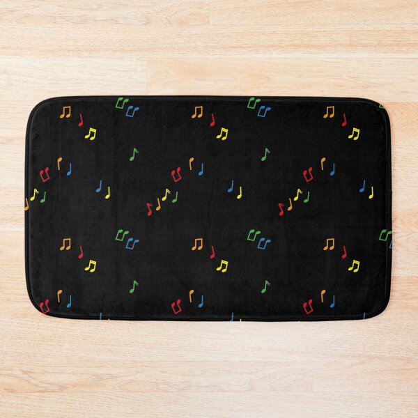 Item preview, Rainbow Musical Note (Black Background) designed and sold by Jelly Bear.