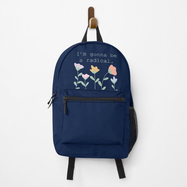 Item preview, "I'm gonna be a radical" quote with flowers designed and sold by embrody.