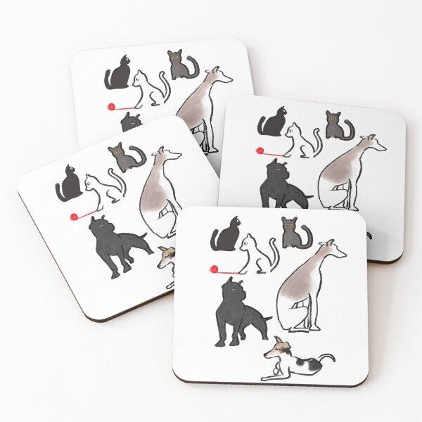 Item preview, Cats and dogs designed and sold by HazedEnConfused.