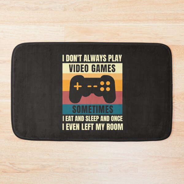 Item preview, Copy of I Dont Always Play Video Games Sometimes I Eat And Sleep designed and sold by hachemi riadh.