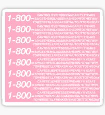 1-800-DANNYDYER Sticker
