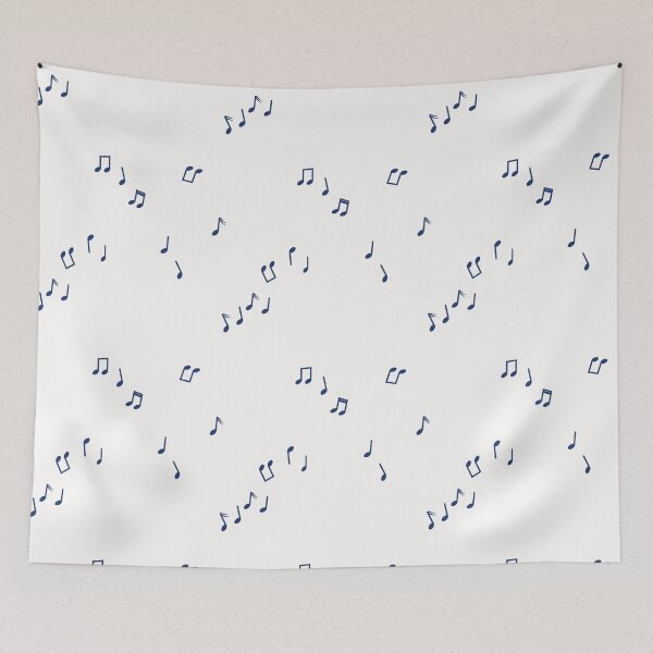 Item preview, Blue Musical Note (White Background) designed and sold by Jelly Bear.