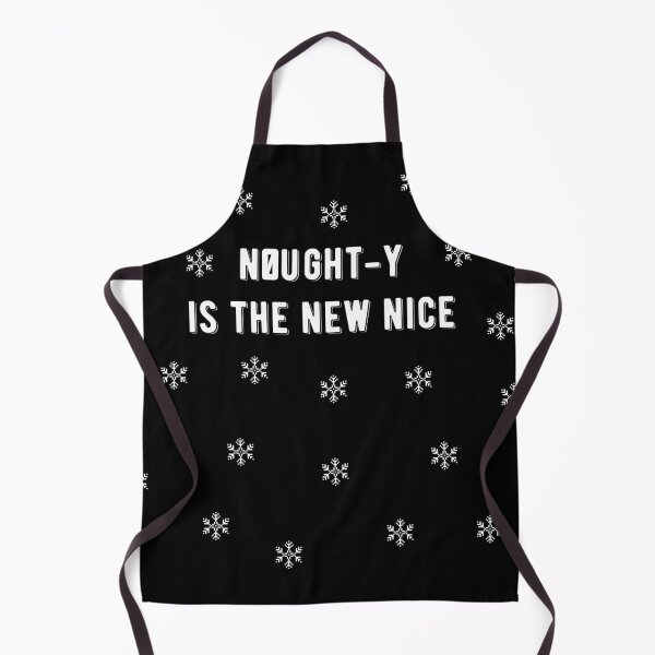 Item preview, Nought-y Is the New Nice Punny Christmas Design designed and sold by AritraSur.