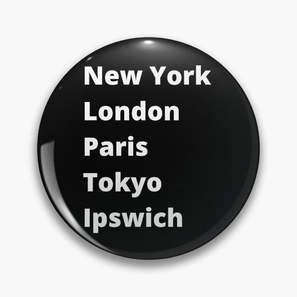 Item preview, New York London Paris Tokyo Ipswich designed and sold by DesignsbyDan1.