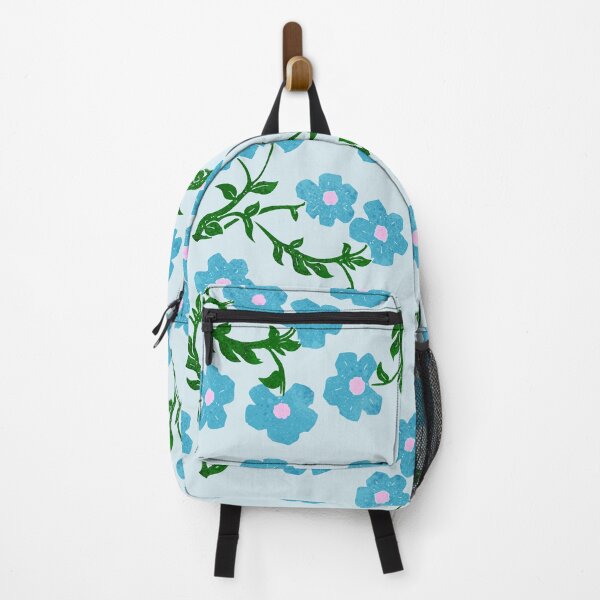 Artikelvorschau, Cottagecore Farmcore Blue Tiny Flower Ästhetisches Vintage-Muster entworfen und verkauft von allexieee.