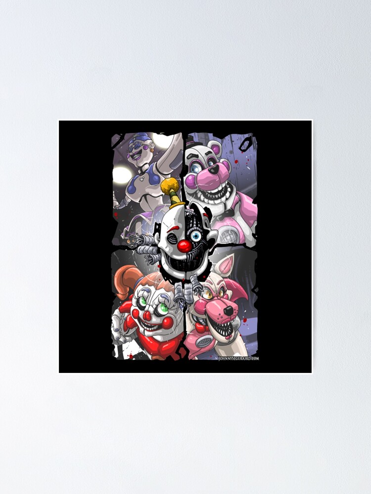 Solve Fnaf 4 Nightmares jigsaw puzzle online with 66 pieces