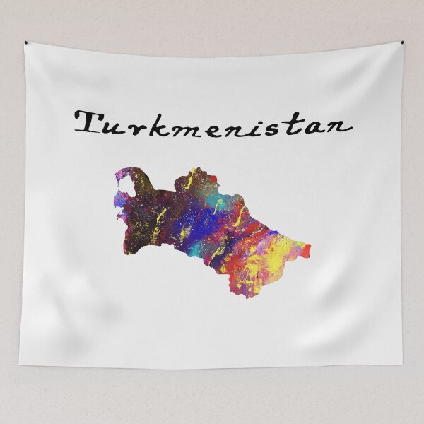 Item preview, Turkmenistan Quote Art Design Inspirational Motiv designed and sold by vividpixelusa.