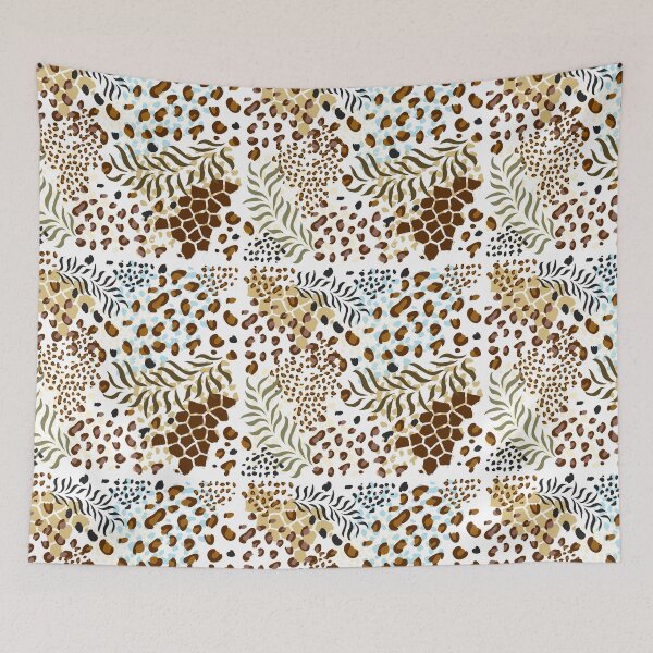 Item preview, ANIMAL PRINT WHITE-PCD3217 designed and sold by Jackie Werner.